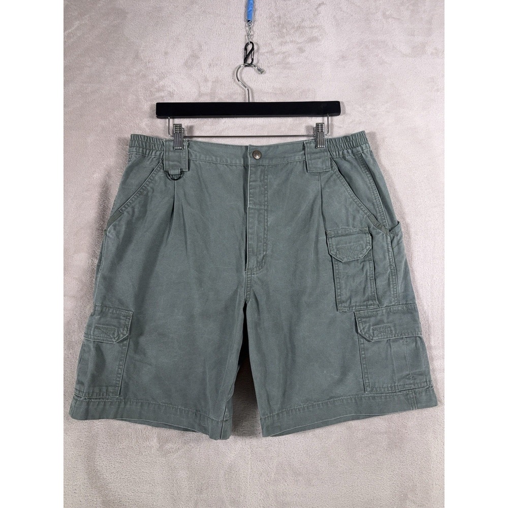 5.11 Tactical Cargo Shorts Mens 36 Olive Green Ripstop Utility Hiking Outdoor